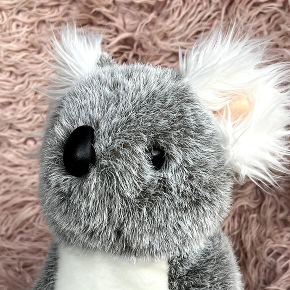Ty Koala Bear Plush 2003 11" Stuffed Animal Plushy Gray Fuzzy Ears Beanbag Feet - Picture 5 of 8